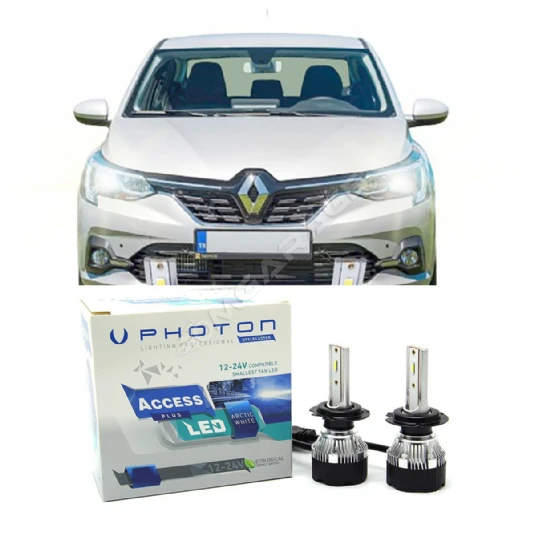 Renault Taliant Led Xenon Kısa Far Ampulü H7 Access Yeni Seri Beyaz
