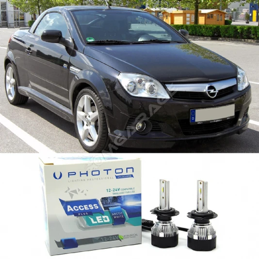 Opel Tigra Twintop Led Xenon Uzun Far Ampulü H1 Access Yeni Seri Beyaz