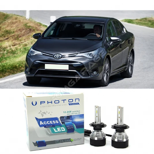 Toyota Avensis Uzun Far Ampulü HB3 Access Yeni Seri Beyaz 2009-2018