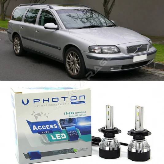 Volvo V70 Led Xenon Uzun Far Ampulü HB3 Access Yeni Seri Beyaz 2001-2005
