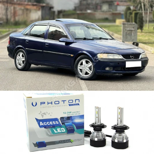 Opel Vectra A Led Xenon Kısa Far Ampulü H7 Access Yeni Seri Beyaz 1996-1999