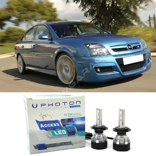 Opel Vectra B Led Xenon Kısa Far Ampulü H7 Access Yeni Seri Beyaz 2000-2005