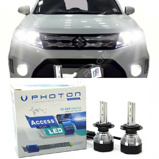 Suzuki Vitara Led Xenon Kısa Far Ampulü H11 Access Yeni Seri Beyaz 2015-2021