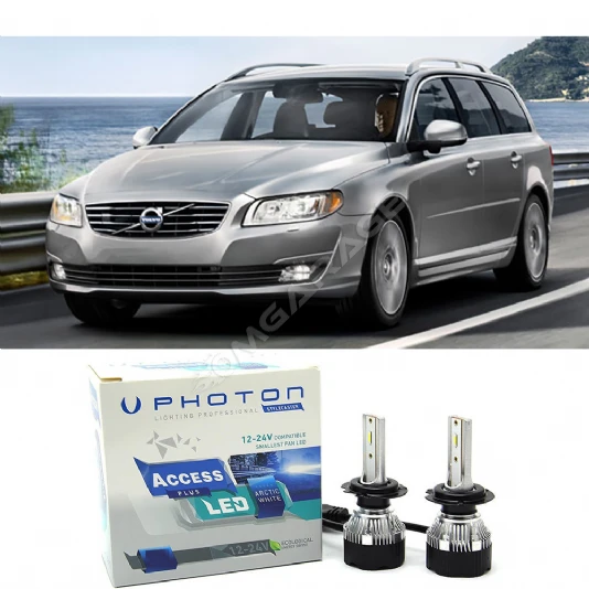 Volvo V70 Uzun Far Ampulü H11 Access Yeni Seri Beyaz 2007-2016