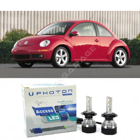 Vw Beetle Uzun Far Ampulü H1 Access Yeni Seri Beyaz 2005-2010
