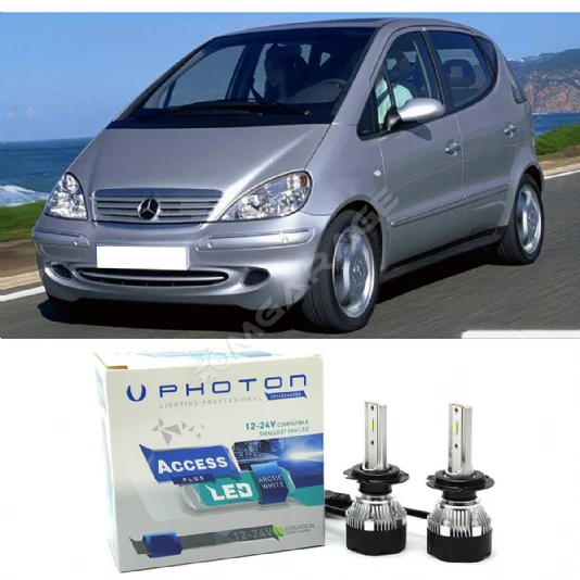 Mercedes A W168 Led Xenon Kısa Far Ampulü H7 Access Yeni Seri Beyaz