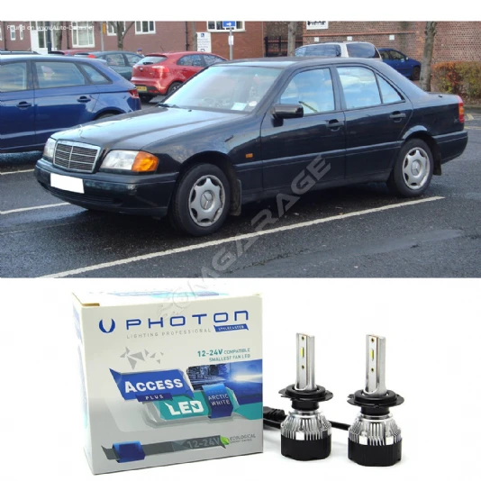Mercedes C W202 Led Xenon Uzun Far Ampulü H1 Access Yeni Seri Beyaz