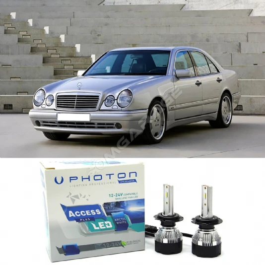 Mercedes E W210/W211 Led Xenon Uzun Far Ampulü H7 Access Yeni Seri Beyaz