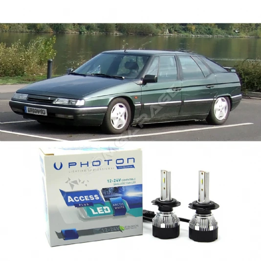 Citroen XM Led Xenon Uzun Far Ampulü H1 Access Yeni Seri Beyaz