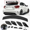 Mercedes A W176 İthal Spoiler Parlak Siyah Plastik Spoyler 2012-2018