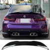 Bmw G20 PSM Bagaj Üstü İthal Spoiler Parlak Siyah Plastik Spoyler 2019-2022