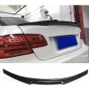 Bmw E92 Coupe M4 Bagaj Üstü İthal Spoiler Parlak Siyah Plastik Spoyler