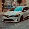 Renault Clio 4 Makyajlı Kasa Ön Ek Mat Siyah Plastik Karlık