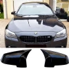 Bmw F10 LCI Batman Yarasa Ayna Kapağı Parlak Siyah ABS 2013 2014 2015 2016 2017