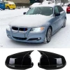 Bmw E90 Batman Yarasa Ayna Kapağı Parlak Siyah ABS 2004 2005 2006 2007 2008