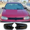 Vw Golf 4 Batman Yarasa Ayna Kapağı Piona Black ABS 1997-2003