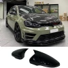 Vw Golf 6 Batman Yarasa Ayna Kapağı Piona Black ABS 2008-2012