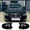 Skoda SuperB B6 Batman Yarasa Ayna Kapağı Piona Black ABS 2008-2015