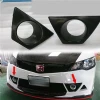 Honda Civic Mugen RR Sis Çerçevesi Parlak Siyah Plastik