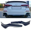 Honda Civic FE Yeni Model Arka Sağ-Sol Flap Parlak Siyah 2022+
