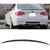 Bmw E92 Coupe M3 Bagaj Üstü İthal Spoiler Parlak Siyah Plastik Spoyler