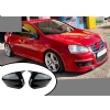 Vw Golf Mk5 Batman Yarasa Ayna Kapağı Piona Black ABS 2003-2009