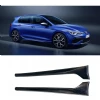 Vw Golf 8 R Yan Marşpiyel Seti Mat Siyah Plastik 2 Adet