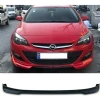 Opel Astra J HB Makyajlı Kasa Ön Ek Mat Siyah Plastik Karlık 2012-2015