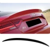 Audi A5 B8 S5 Bagaj Üstü İthal Spoiler Parlak Siyah Plastik Spoyler 2009-2016