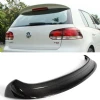 Vw Golf 6 ABT İthal Spoiler Parlak Siyah Plastik Spoyler 2009-2012