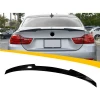 Bmw F32 Coupe M4 Bagaj Üstü İthal Spoiler Parlak Siyah Plastik Spoyler