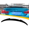 Bmw F36 M4 Bagaj Üstü İthal Spoiler Parlak Siyah Plastik Spoyler