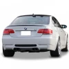 Bmw E92 Coupe M3 Bagaj Üstü İthal Spoiler Parlak Siyah Plastik Spoyler