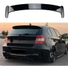 Bmw E81 İthal Spoiler Parlak Siyah Plastik Spoyler