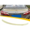 Toyota Corolla E170 İnce Bagaj Üstü İthal Spoiler Parlak Siyah Plastik Spoyler 2014-2018