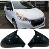 Peugeot 208 Batman Yarasa Ayna Kapağı Parlak Siyah ABS 2012 2013 2014 2015 2016 2017 ,2018