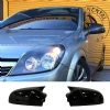 Opel Astra H Batman Yarasa Ayna Kapağı Parlak Siyah ABS 2004 2005 2006 2007 2008 2009