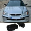 Honda Civic IES EK Batman Yarasa Ayna Kapağı Parlak Siyah ABS 1996 1997 1998 1999 2000