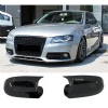 Audi A4 B8 Batman Yarasa Ayna Kapağı Parlak Siyah ABS 2009 2010 2011 2012 2013 2014