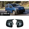 Fiat Doblo D5 Batman Yarasa Ayna Kapağı Piona Black ABS 2024+