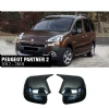 Peugeot Partner 2 Batman Yarasa Ayna Kapağı Piona Black ABS 2012-2018