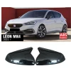 Seat Leon Mk4 Batman Yarasa Ayna Kapağı Piona Black ABS 2021+