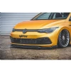 Vw Golf 8 Ön Lip 2 Parça Ön Lip Parlak Siyah Plastik