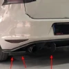 VW Golf 7 R Tampon Flap Flaplar Splitter Bıçak