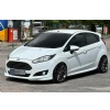 Ford Fiesta Mk6 Aero Yan Marşpiyel Seti Mat Siyah Plastik 2 Adet 2008-2017