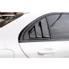 Mercedes W205 Kebelek Cam Vizörü 2015-2021 Parlak Siyah Plastik İthal