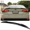 Vw Jetta Mk6 M4 Bagaj Üstü İthal Spoiler Parlak Siyah Plastik Spoyler 2012-2018