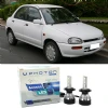 Mazda 121 Led Xenon Uzun + Kısa Far Ampulü H4 Access Yeni Seri Beyaz