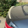 Audi A6 C6 Bagaj Üstü İthal Spoiler Parlak Siyah Plastik Spoyler 2005-2011
