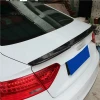 Audi A5 B8 4 Kapı M4 Bagaj Üstü İthal Spoiler Parlak Siyah Plastik Spoyler 2009-2016